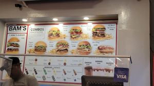  at Bam's Burgers in Cartagena