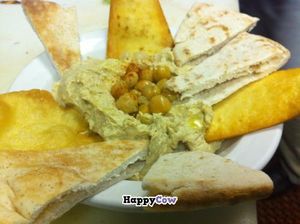 Hummus at West Avenue Cafe in Miami Beach