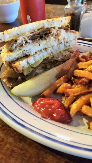 Reuben at Comet Cafe in Milwaukee