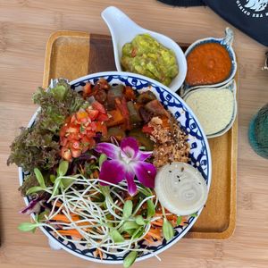 Mexican bowl  at Pure Vegan Heaven - Thong Sala in Koh Phangan