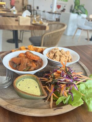 Vegan breakfast, not recommended   at Pure Vegan Heaven - Thong Sala in Koh Phangan