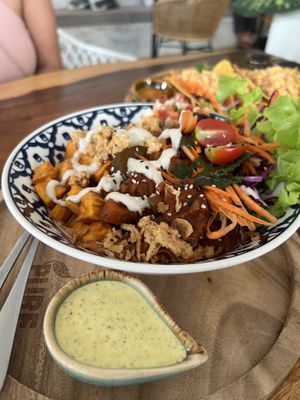 Tofu bliss bowl  at Pure Vegan Heaven - Thong Sala in Koh Phangan