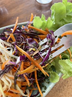 Side salad  at Pure Vegan Heaven - Thong Sala in Koh Phangan