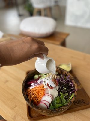 Rawsome bowl   at Pure Vegan Heaven - Thong Sala in Koh Phangan