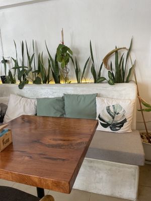 Seating   at Pure Vegan Heaven - Thong Sala in Koh Phangan