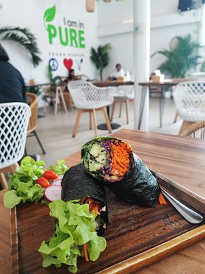Sushi Rolle at Pure Vegan Heaven - Thong Sala in Koh Phangan