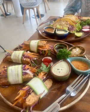 Tempe rolls are tofu tacos  at Pure Vegan Heaven - Thong Sala in Koh Phangan