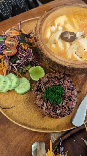 Tom Yum at Pure Vegan Heaven - Thong Sala in Koh Phangan