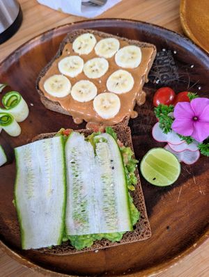 Kids bunny meal at Pure Vegan Heaven - Thong Sala in Koh Phangan