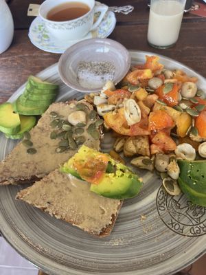 Half eaten, super tasty forgot the initial photo!   at The Little Red Fox Espresso in Siem Reap