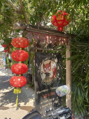   at The Little Red Fox Espresso in Siem Reap