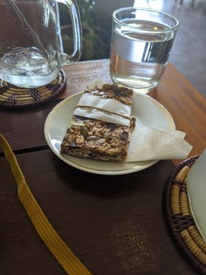 Energy bar at The Little Red Fox Espresso in Siem Reap