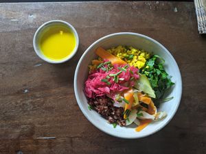 IT bowl at The Little Red Fox Espresso in Siem Reap