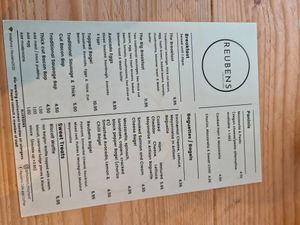  at Reubens Cafe & Coffee in Holyhead