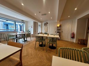 Reubens Cafe & Coffee Inside. at Reubens Cafe & Coffee in Holyhead