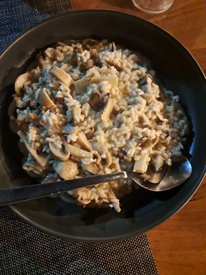 ריזוטו at Mouria 1923 in Kymi