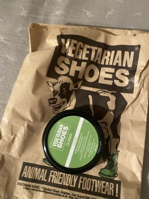 Dubbin at Vegetarian Shoes in Brighton