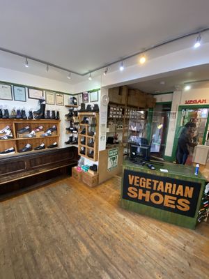 Interior  at Vegetarian Shoes in Brighton