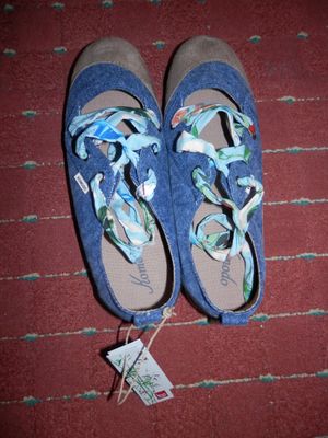 Bali Ballet Shoes purchased from Vegetarian Shoes. at Vegetarian Shoes in Brighton