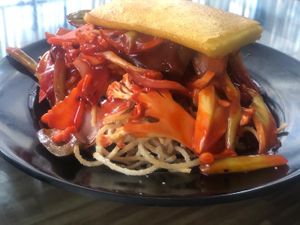 Chopsuey ( American style) at Hamro Vegan in Lalitpur