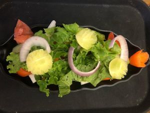 Nepali veg salad at Hamro Vegan in Lalitpur