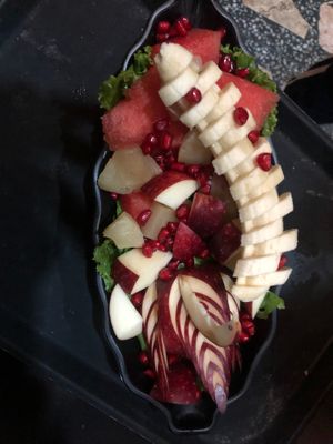 Tropical salad at Hamro Vegan in Lalitpur