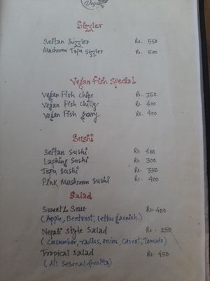  at Hamro Vegan in Lalitpur