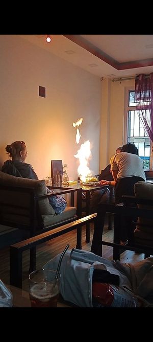 Sizzler 🔥 at Hamro Vegan in Lalitpur