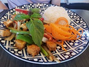 Thai Basil at Thai Station Restaurant in Carrboro