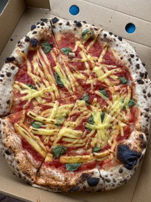 Margarita with vegan cheese  at Oak & Grain - Maybe closed in Ullapool