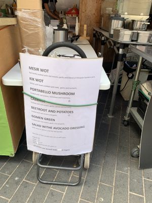 Menu  at Extremely Vegan in Kingston Upon Thames