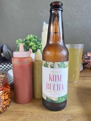 Kombucha   at VegMex in La Paz