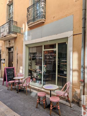 Facade at À la Végétale in Nimes