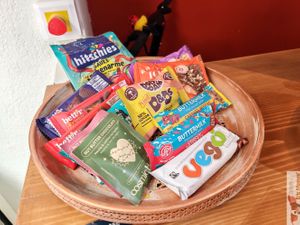 Sweets at À la Végétale in Nimes
