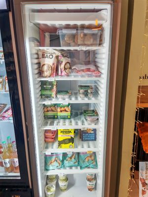 Vegan meat and fish at À la Végétale in Nimes