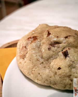 Home made cookie chocolate at À la Végétale in Nimes
