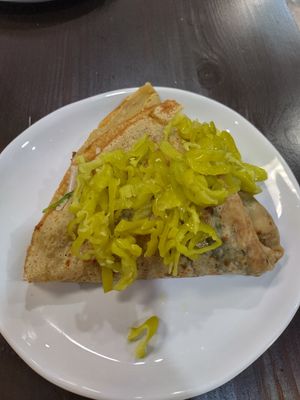 Thanks a bunch made vegan at Crêpe Café Sisters in Leavenworth