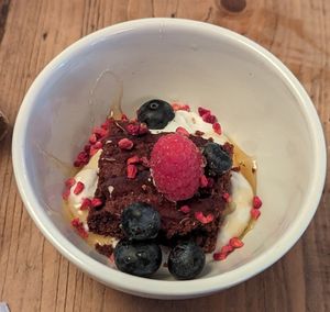 Chocolate Cake. Glorious. For one! at Sidecar in Copenhagen