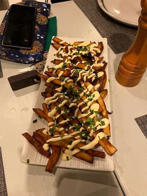 Amazing fries!   at ECO Lifestyle & Lodge in Bathsheba