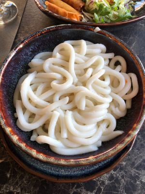 Udon Noodles, Vegan Side Dish at Asia House Lindeneck in Forst