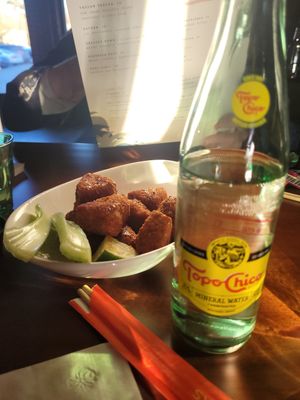 Seitan wings at Strange Bird in Indianapolis