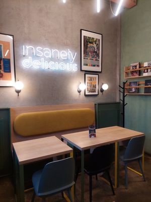 Inside at Studio Shawarma in Novi Sad