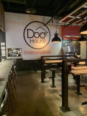 Inside  at Dog Haus in Richardson
