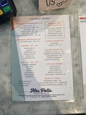   at Mrs Potts Chocolate House in Bath