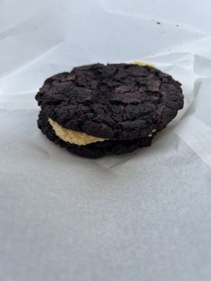 Snickers cookie sandwich  at Mrs Potts Chocolate House in Bath