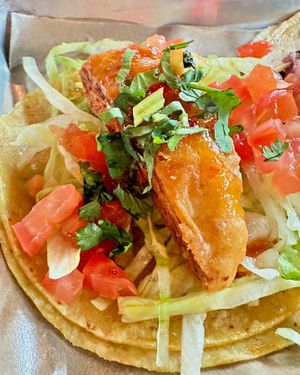 Fish tacoos  at OMG Tacos - Richardson in Richardson