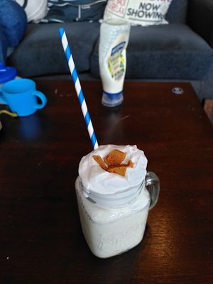 Vegan honeycomb milkshake (July 2023) at City Screen Picturehouse in York