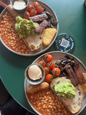 Vegan breakfasts  at The Beeston Social in Beeston