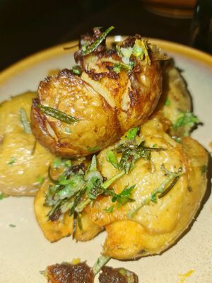 Crispy potatoes at Hail Lilith  in Footscray