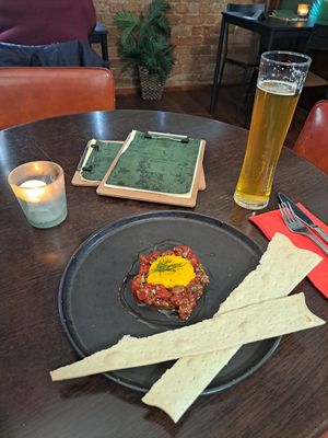 Watermelon tartare at Hail Lilith  in Footscray